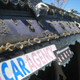 Illustration for article titled Groovalicious Purple Princess Of Peace Art Car Falls On Hard Times, Faces Crusher